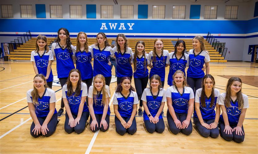 Middle school dance team performs during showcase